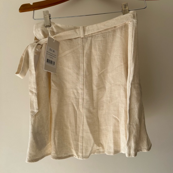 Mini Wrap Skirt - Picture 2 of 4